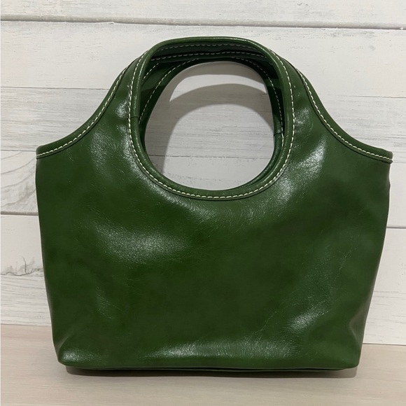 Nine West green faux leather handbag - Picture 4 of 10